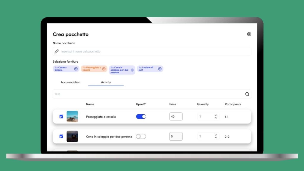 Apical clud dynamic packaging